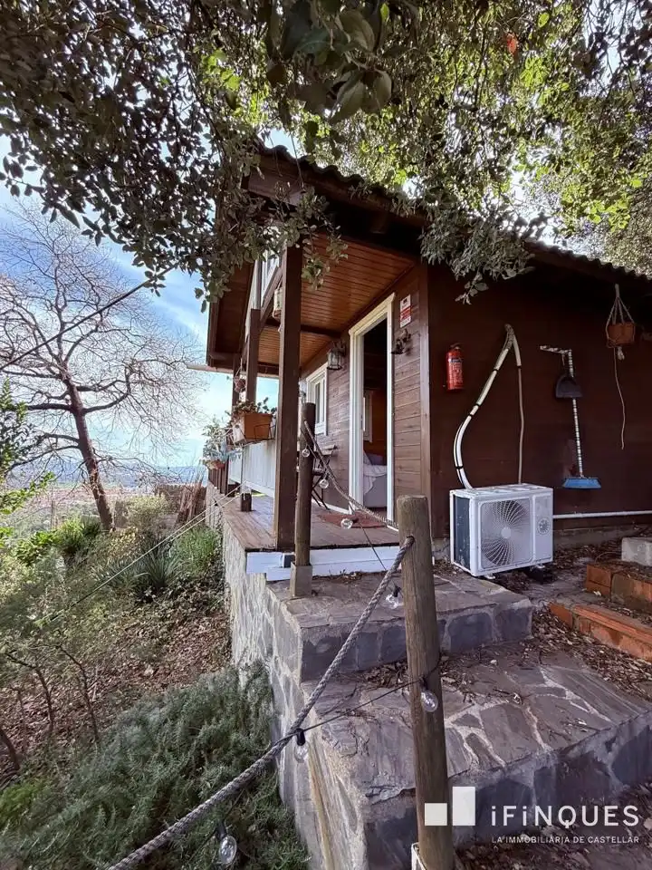 Balcony of Houses for sale in Castellar del Vallès  with Air Conditioner, Heating and Private garden
