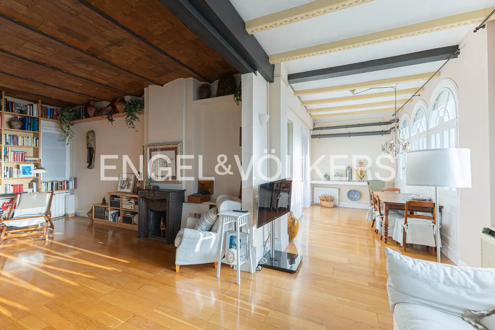 Sala de estar de Piso en venta en Eixample
