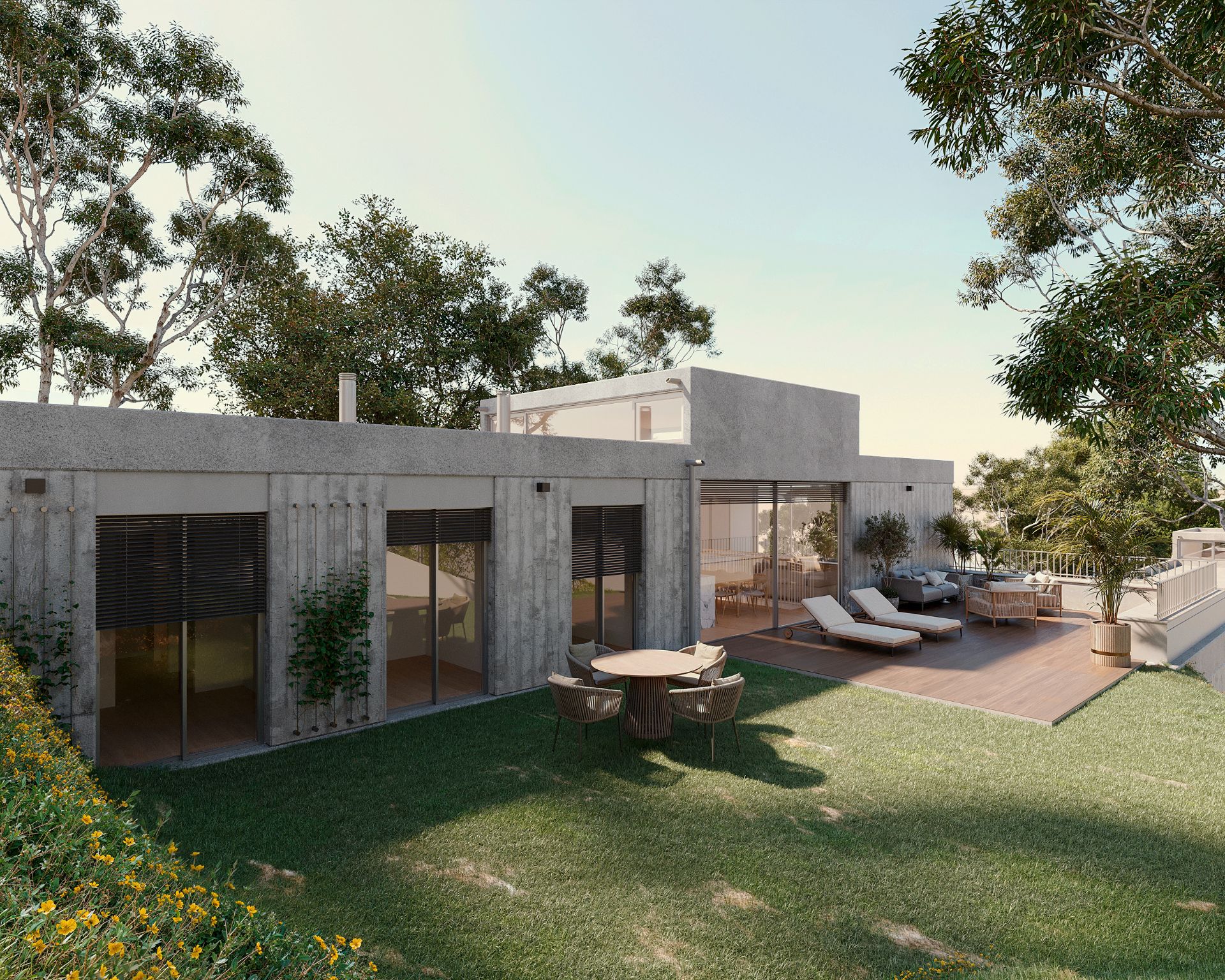 Terrace of Houses for sale in Sant Antoni de Vilamajor  with Air Conditioner, Heating and Private garden