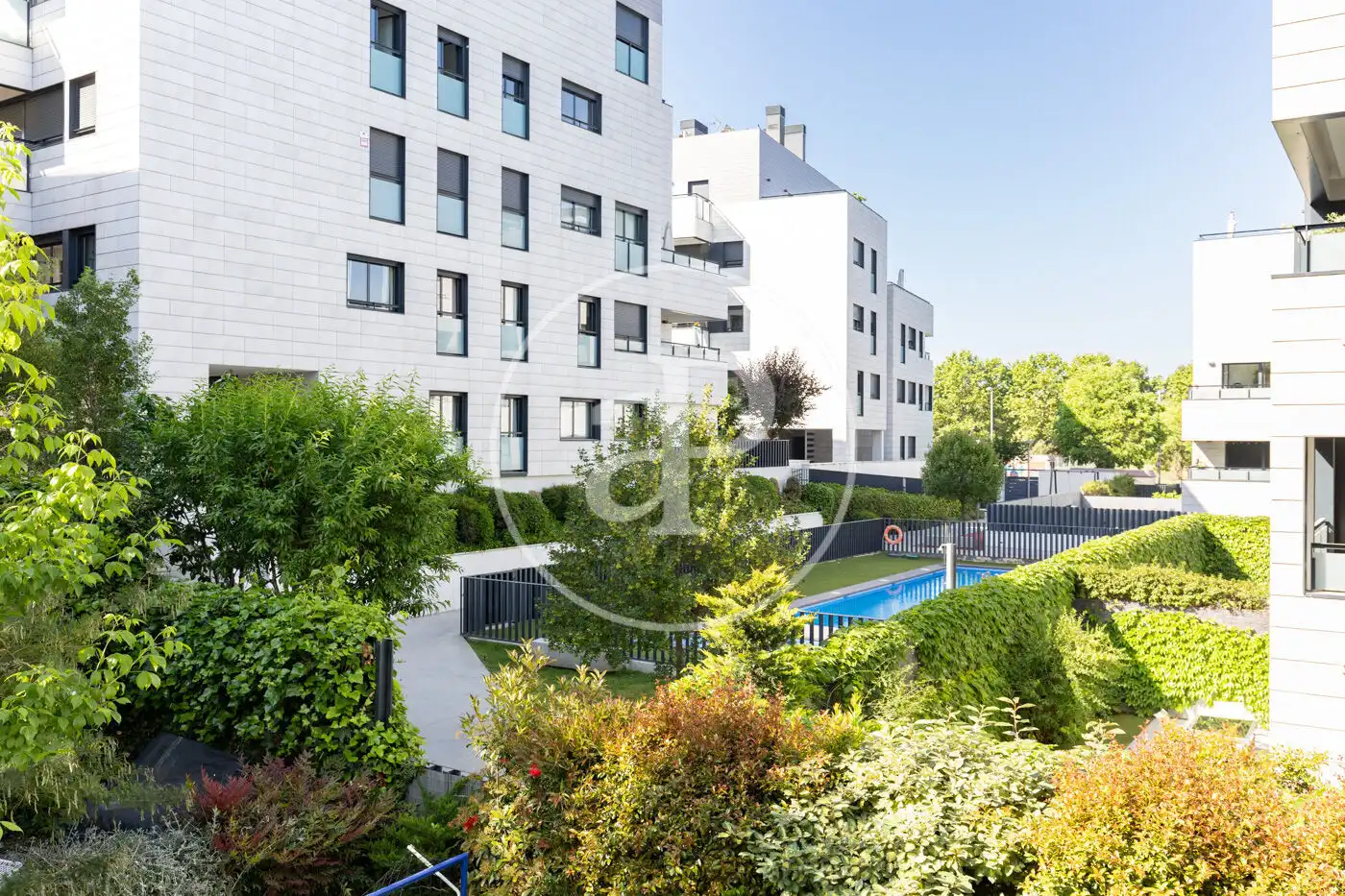 Vista exterior de Pis en venda en Sant Cugat del Vallès amb Aire condicionat, Calefacció i Terrassa