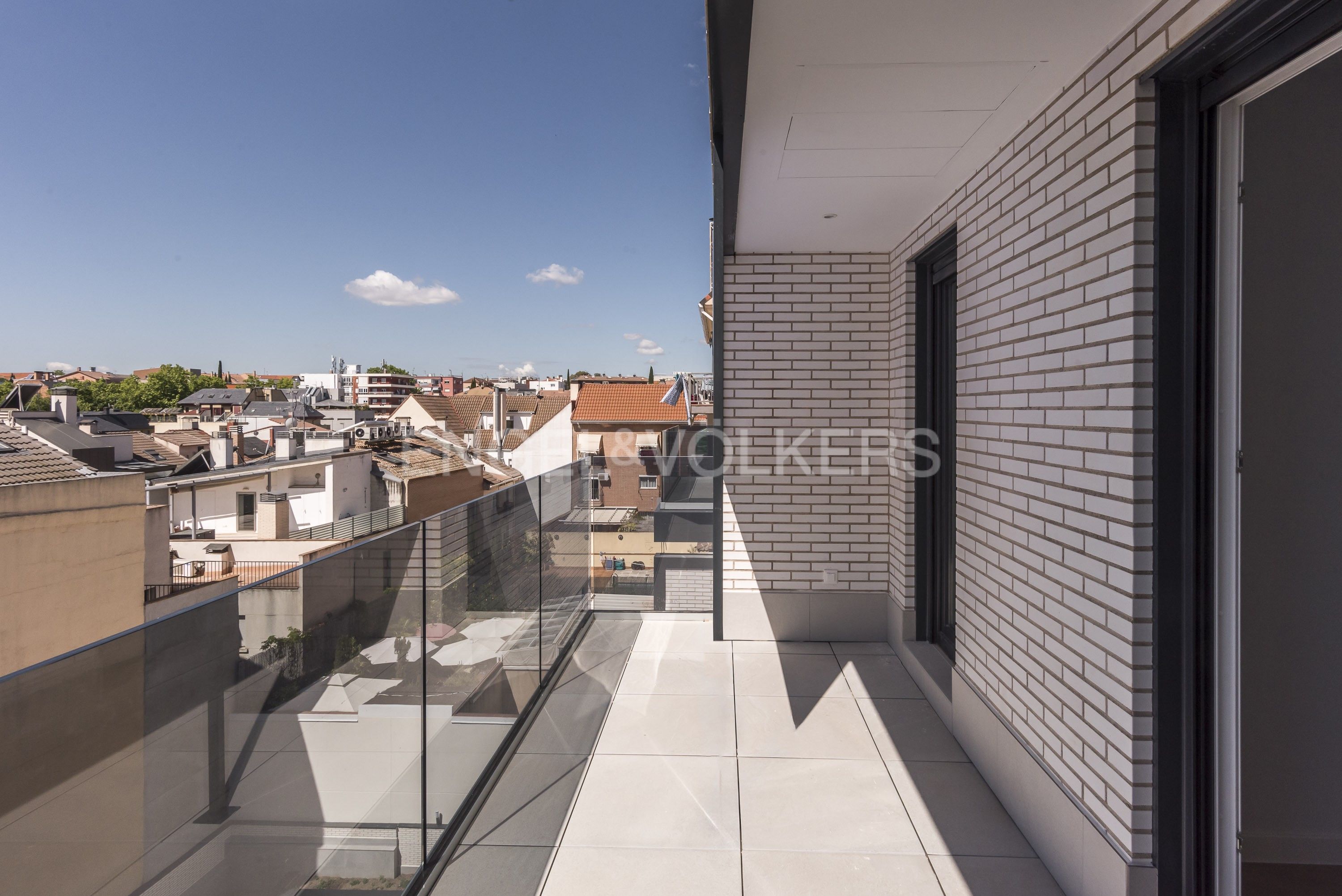 Terraza de Apartamento de alquiler en  Madrid Capital con Aire acondicionado, Calefacción y Terraza