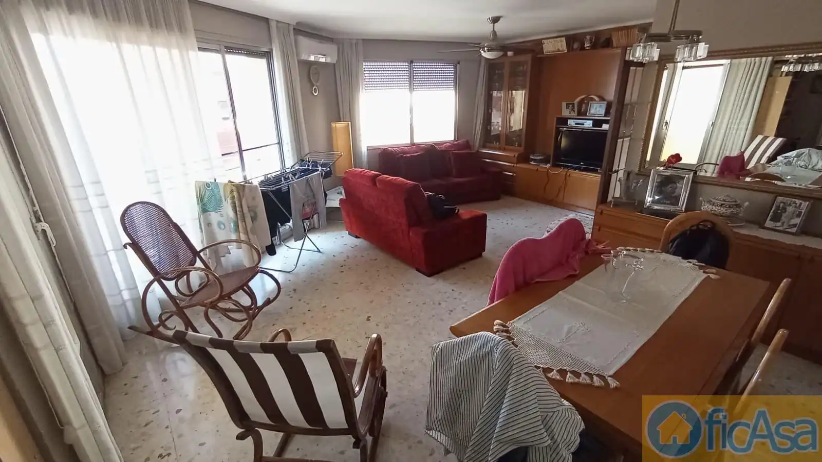 Sala de estar de Apartamento en venta en Castellón de la Plana / Castelló de la Plana con Aire acondicionado y Balcón