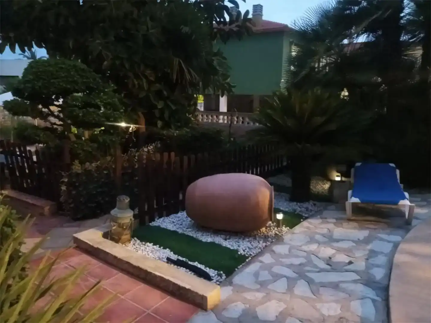 Jardí de Casa o xalet de lloguer en Dénia amb Aire condicionat, Jardí privat i Piscina