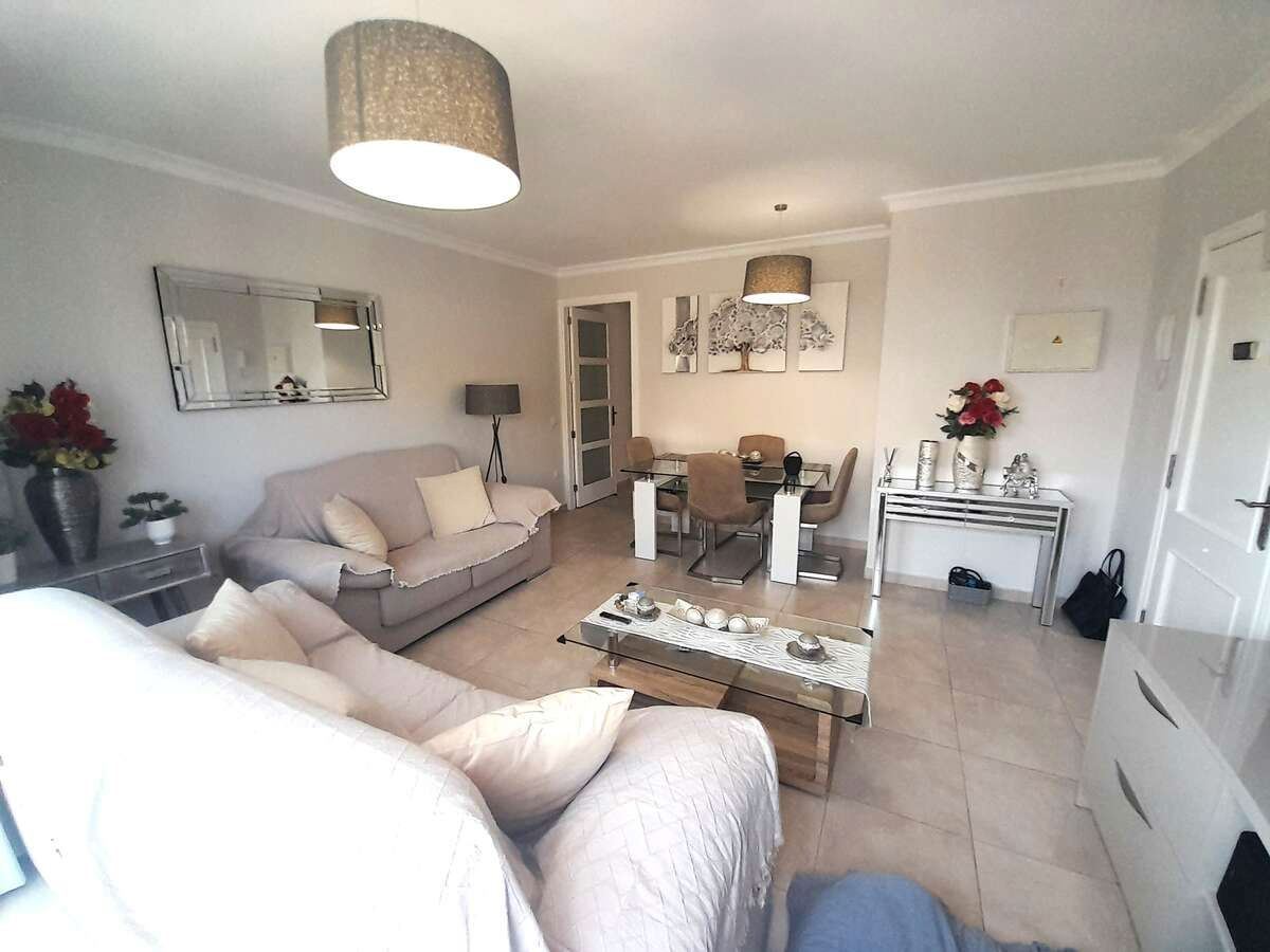 Living room of Flat for sale in Arrecife  with Air Conditioner, Terrace and Furnished