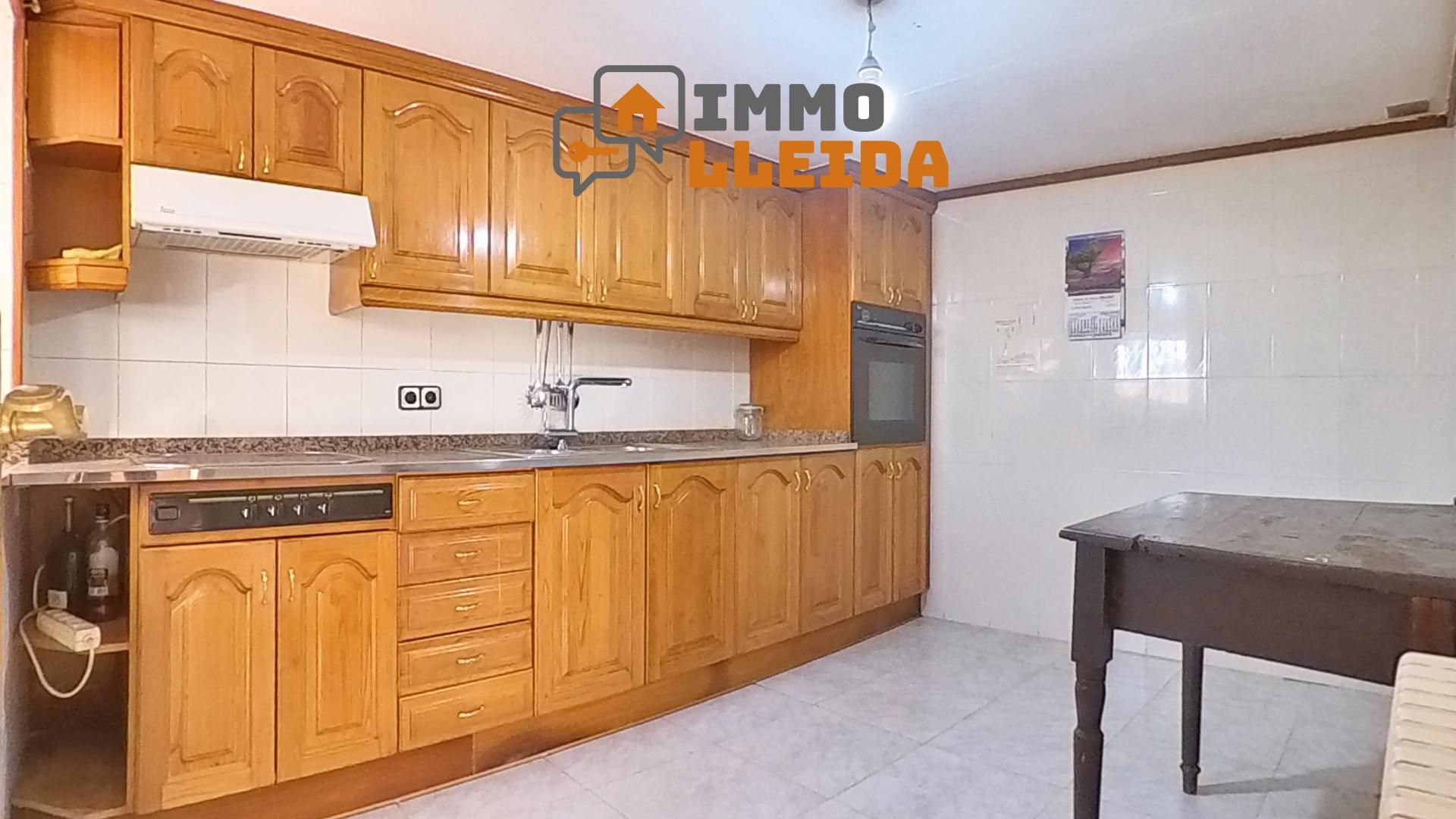 Kitchen of Single-family semi-detached for sale in Almenar  with Heating, Terrace and Storage room