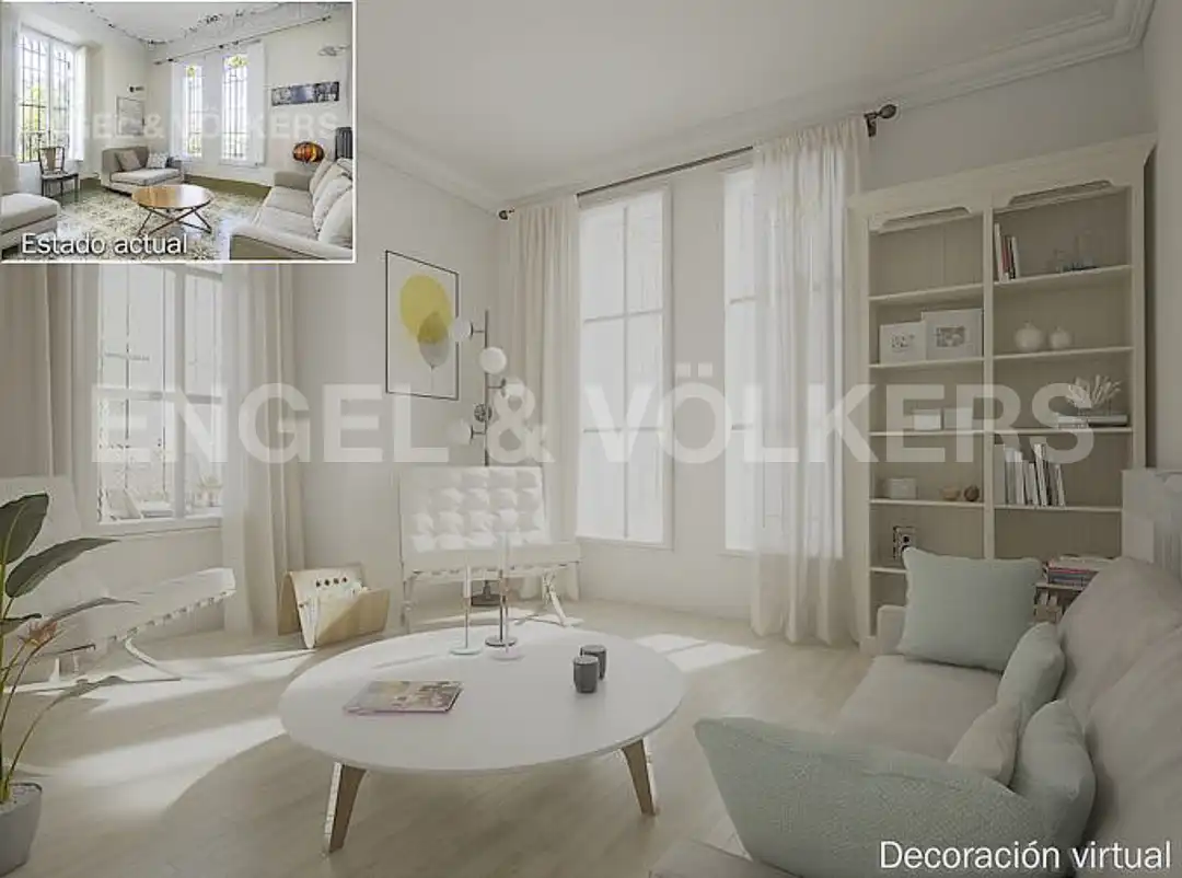 Wohnzimmer von Haus oder Chalet zum Verkauf in Barcelona mit Heizung, Terrasse und Abstellraum