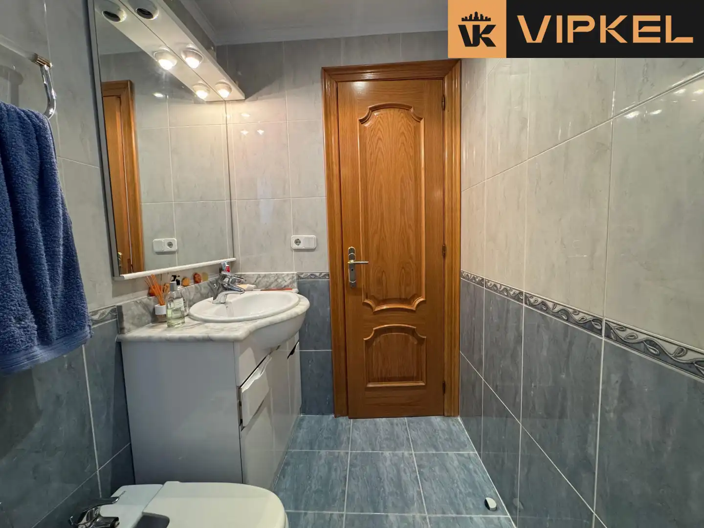 Badezimmer von Wohnung zum Verkauf in Cornellà de Llobregat mit Klimaanlage, Heizung und Terrasse