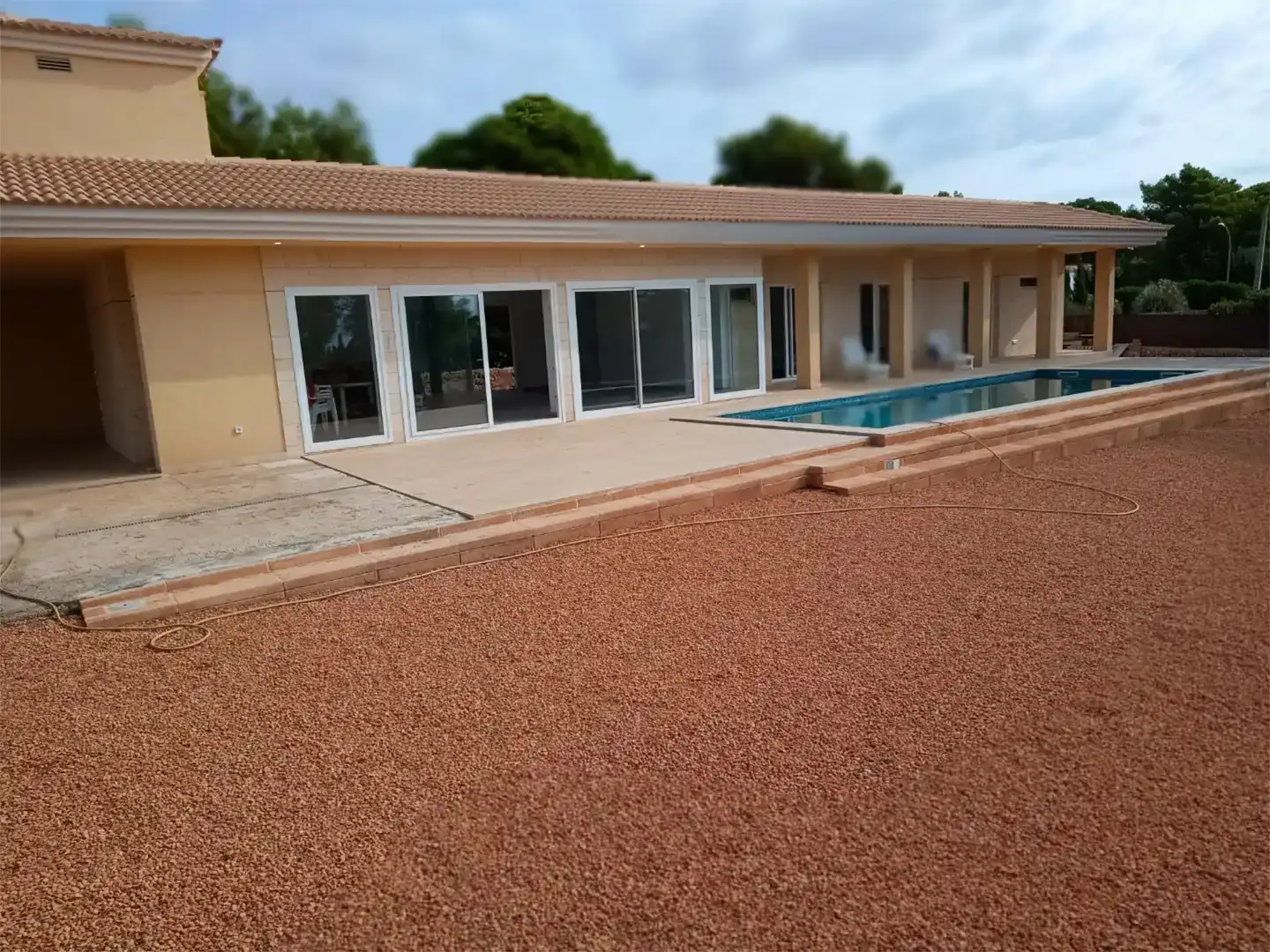 Terrace of Houses for sale in Llucmajor  with Air Conditioner and Swimming Pool