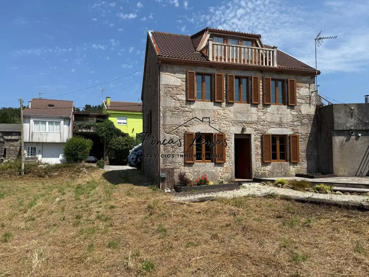 Vista exterior de Casa o chalet en venta en Vimianzo con Calefacción, Jardín privado y Terraza