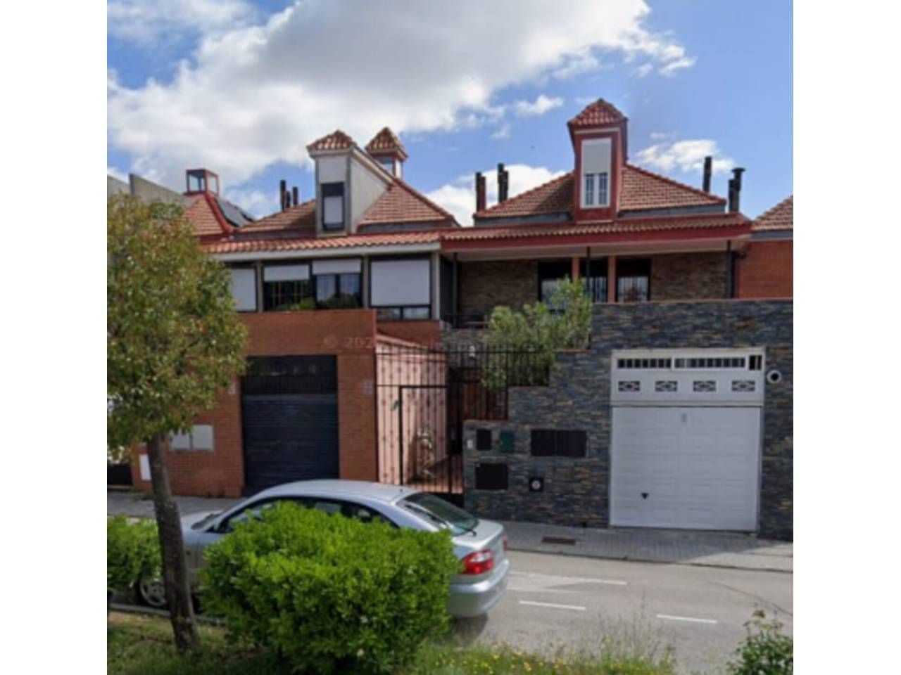 Exterior view of House or chalet for sale in Getafe  with Air Conditioner, Private garden and Terrace