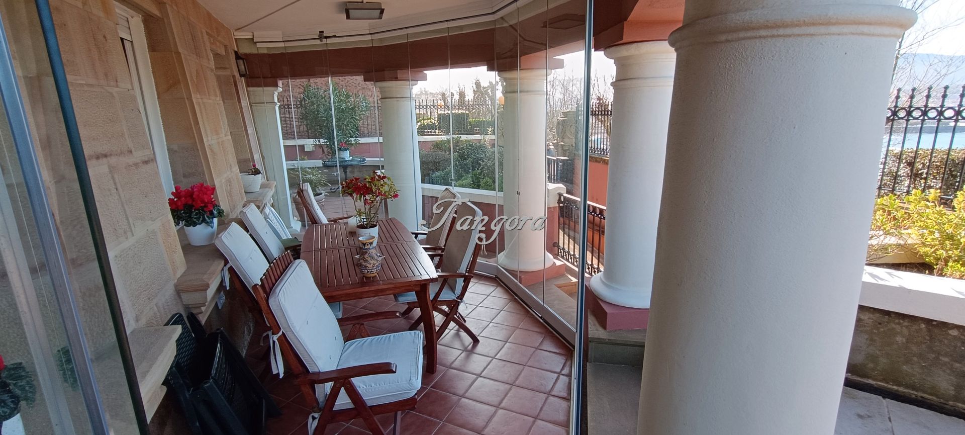 Terrace of Flat for sale in Getxo   with Heating, Private garden and Parquet flooring
