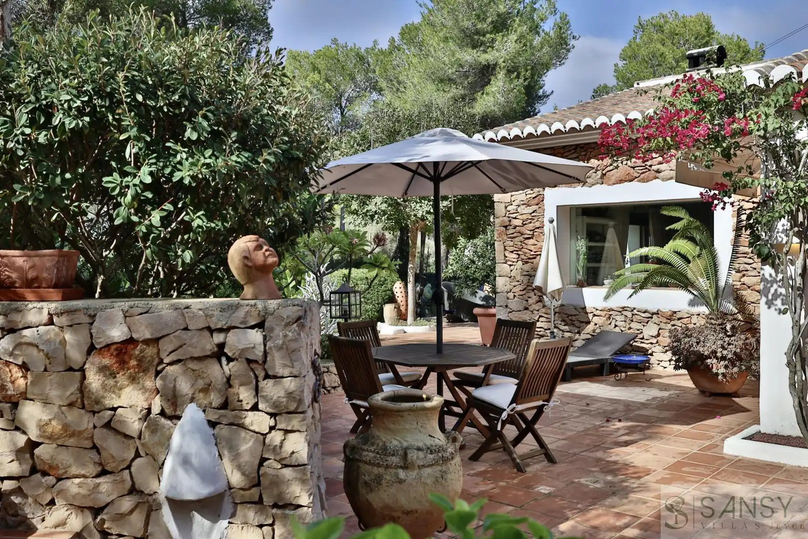 Garden of Houses for sale in Jávea / Xàbia  with Air Conditioner, Heating and Terrace