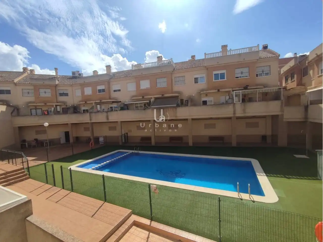 Vista exterior de Casa adosada en venta en Beniel