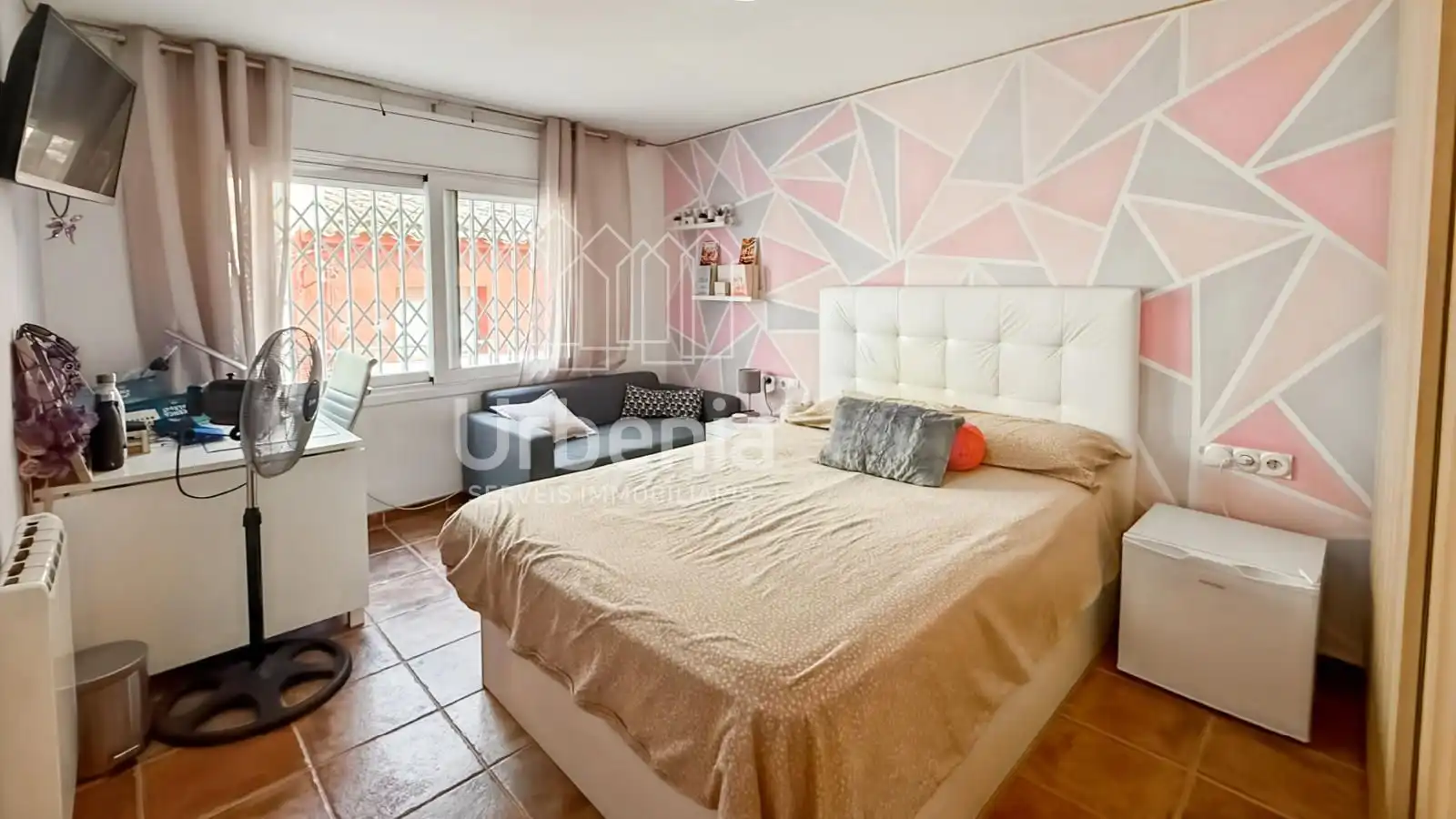 Bedroom of Flat for sale in Tordera  with Heating, Terrace and Furnished