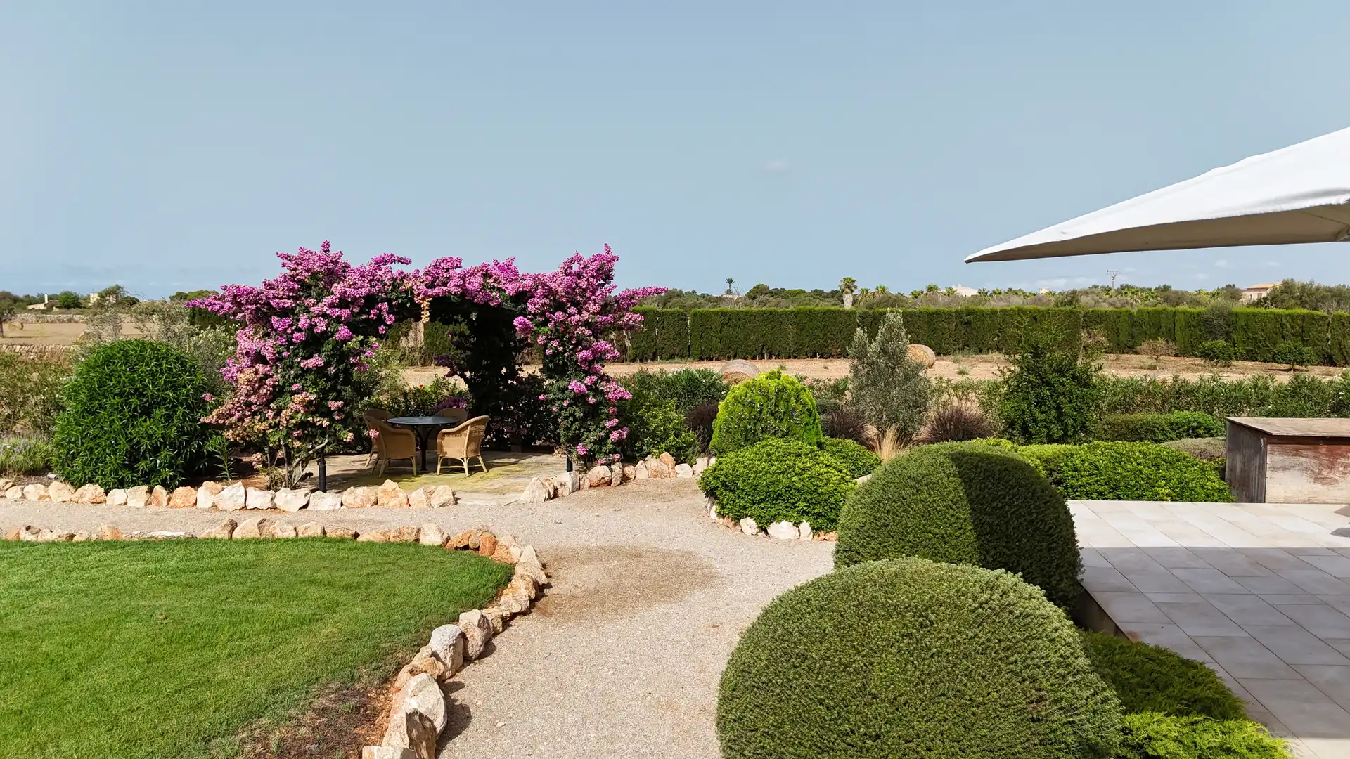 Jardí de Finca rústica en venda en Ses Salines amb Aire condicionat, Calefacció i Terrassa