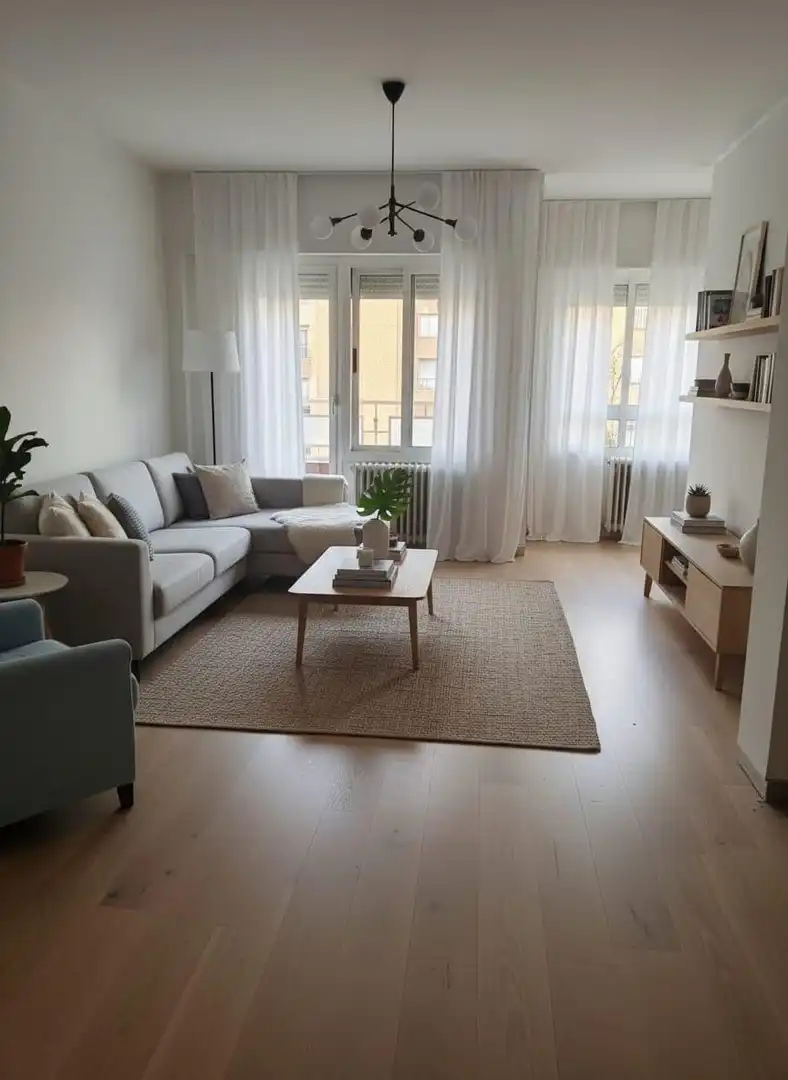 Wohnzimmer von Wohnung zum Verkauf in Albacete mit Balkon