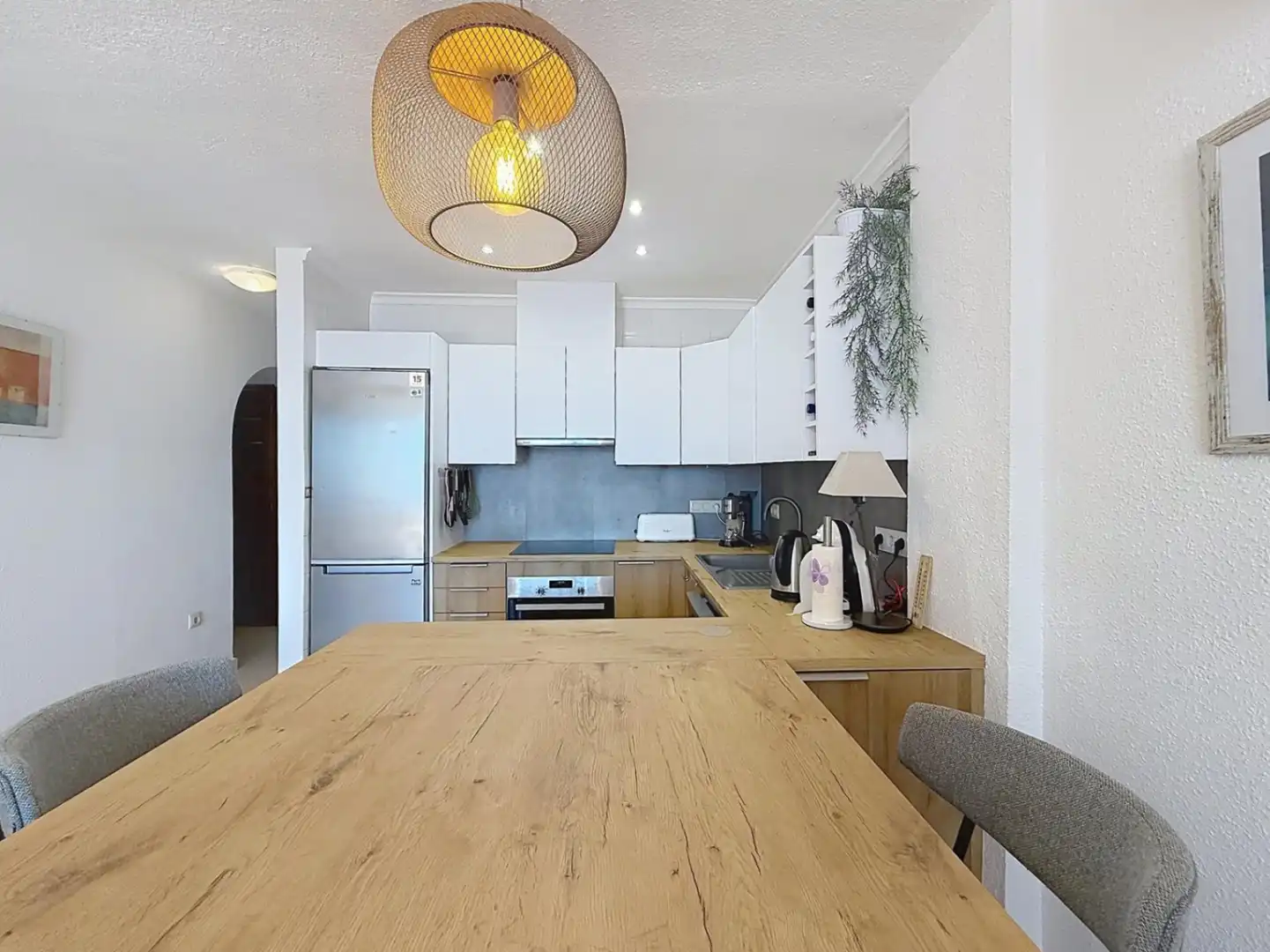 Cocina de Apartamento en venta en Benitachell / El Poble Nou de Benitatxell con Aire acondicionado, Calefacción y Terraza