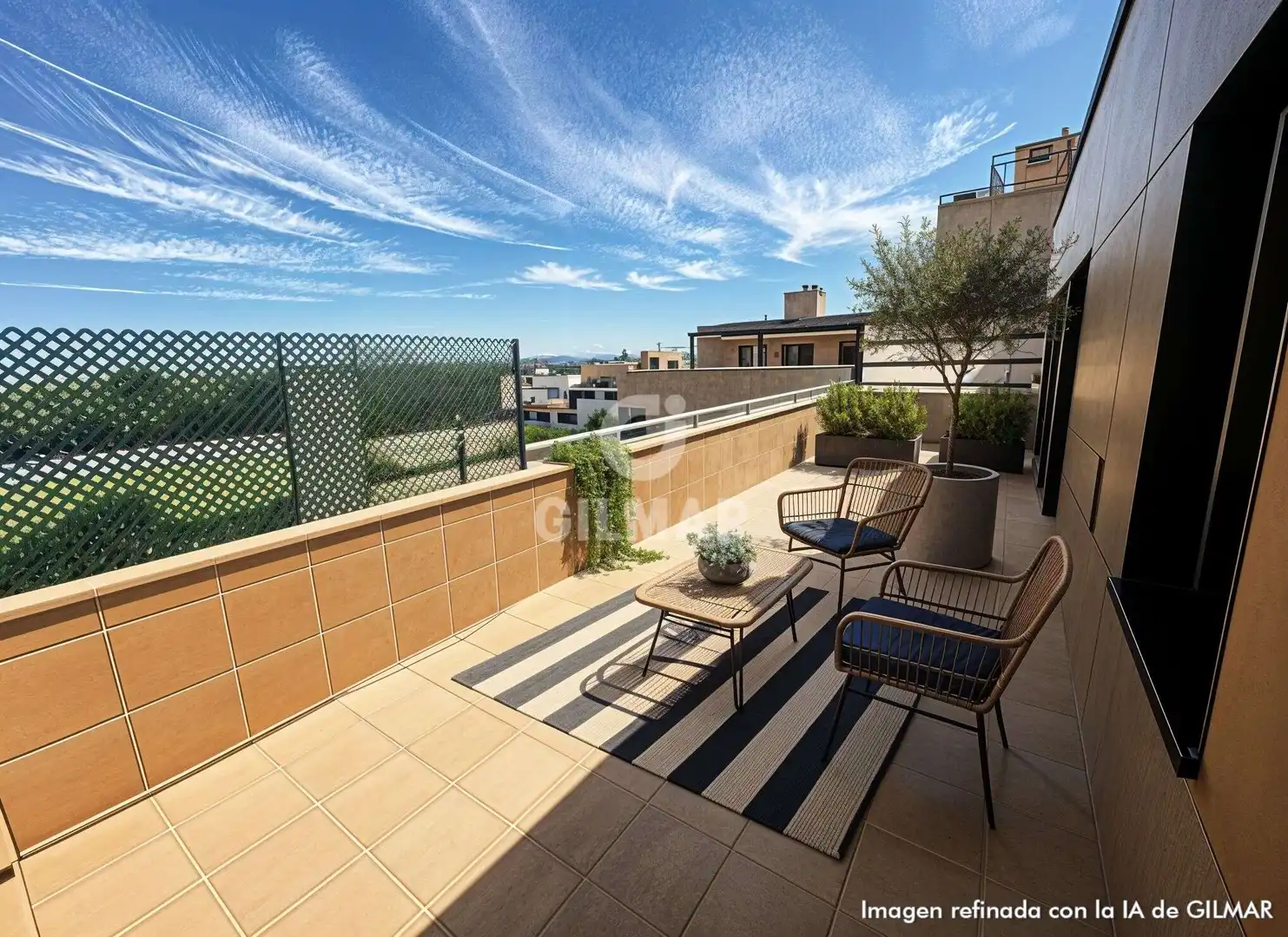 Terrace of Attic for sale in Madrid  with Heating, Private garden and Storage room