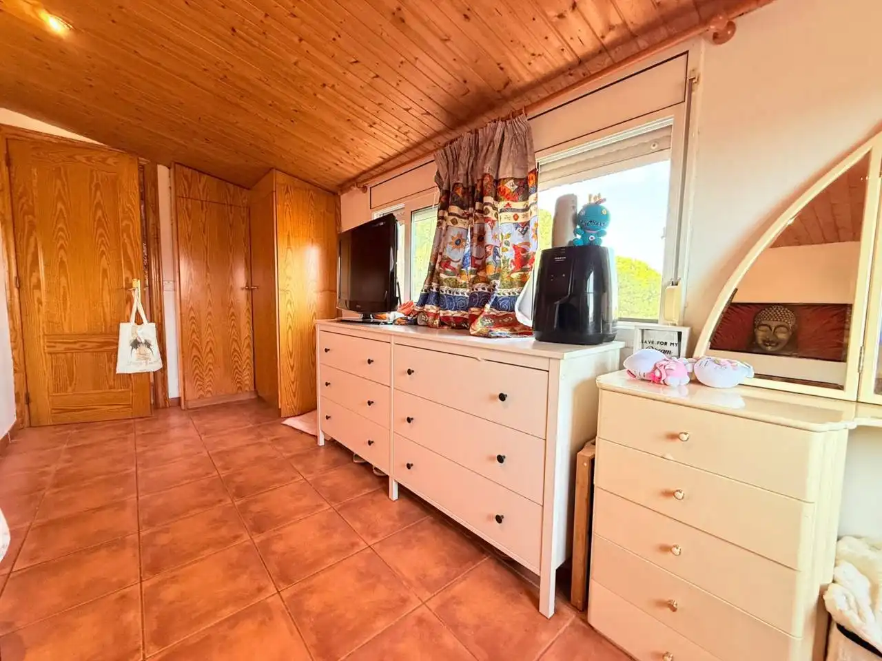 Habitación de Casa o chalet en venta en Riells i Viabrea con Aire acondicionado, Jardín privado y Terraza