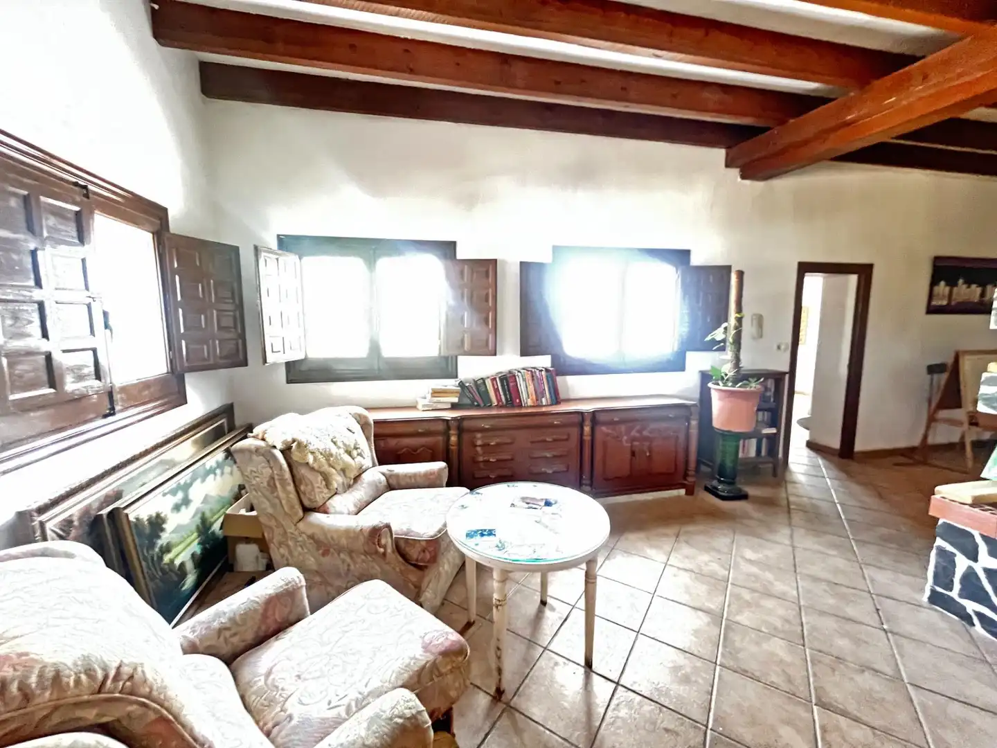 Sala de estar de Finca rústica en venta en Novelda con Aire acondicionado, Calefacción y Jardín privado