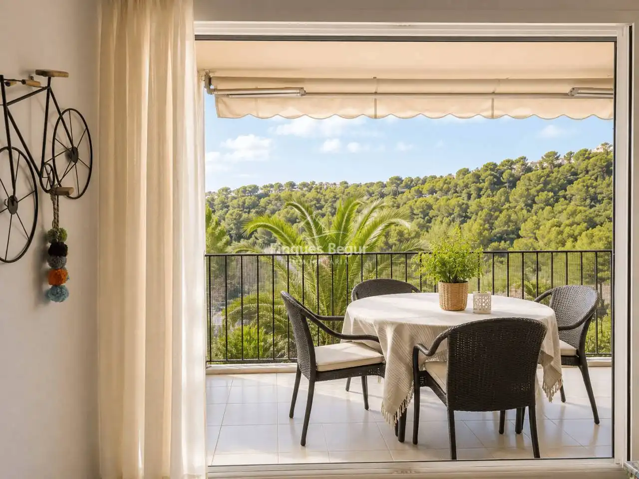 Terrassa de Apartament en venda en Palafrugell amb Calefacció, Terrassa i Moblat