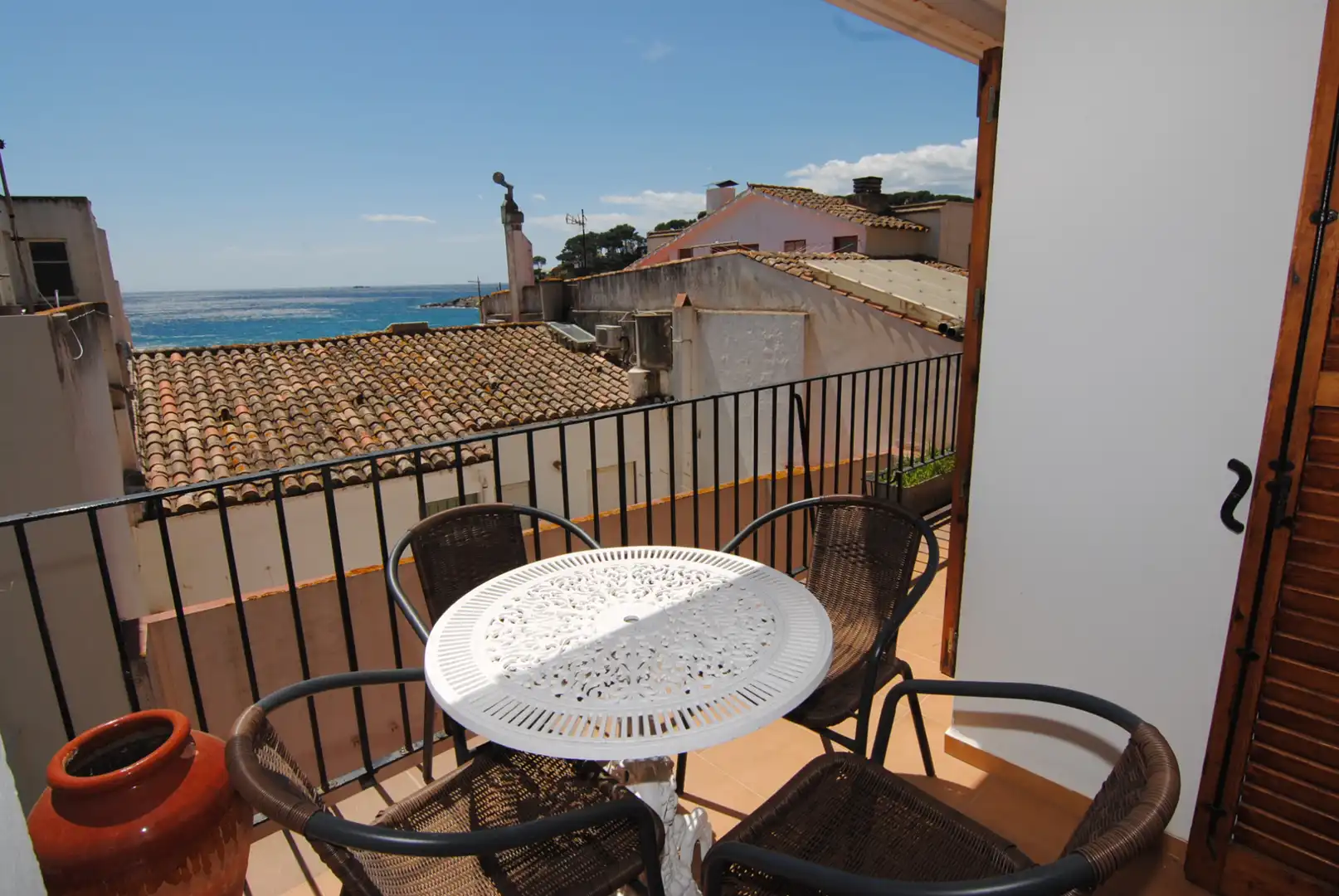 Terrasse von Maisonette zum Verkauf in Palafrugell mit Heizung, Terrasse und Abstellraum