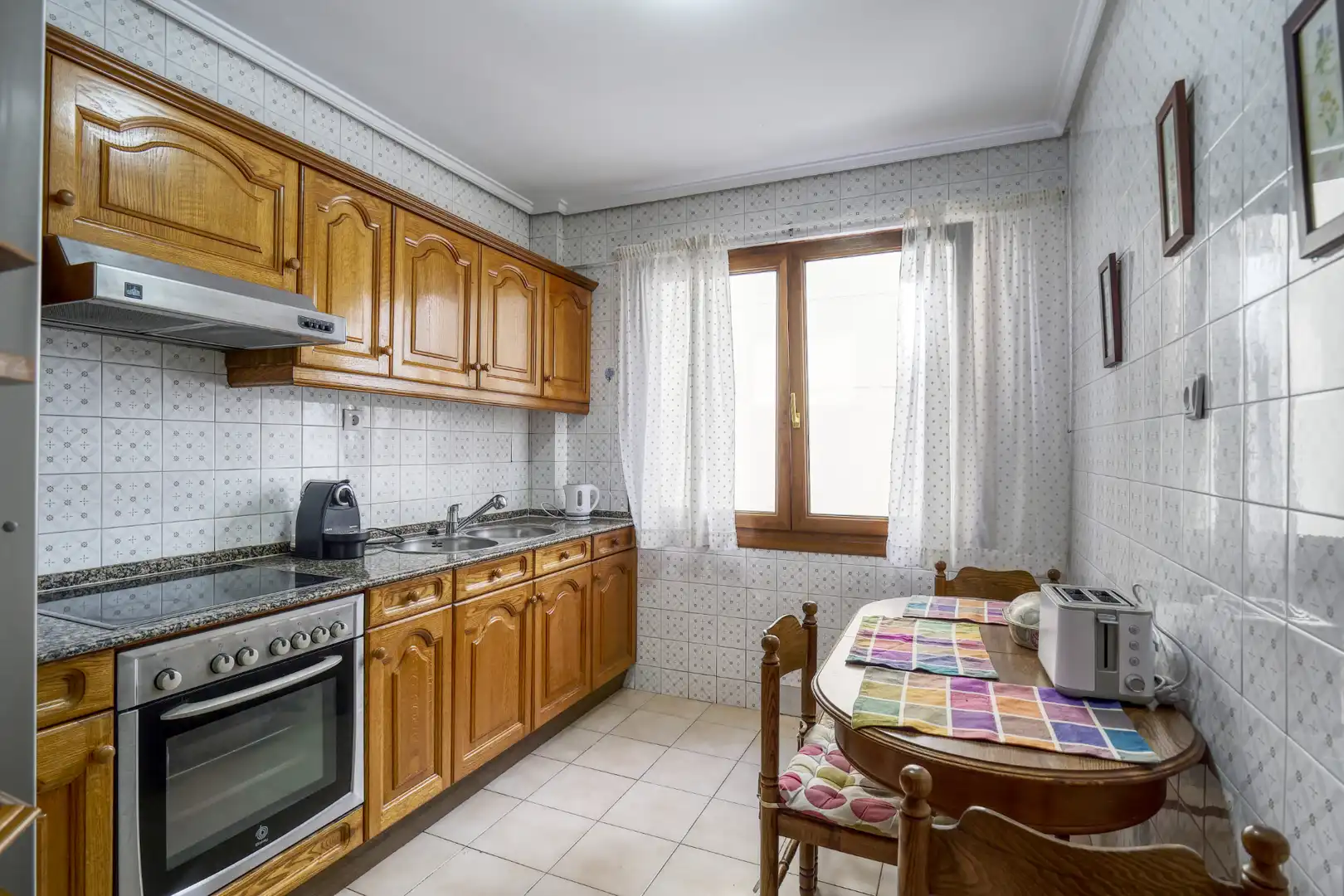 Cocina de Piso en venta en A Coruña Capital  con Calefacción, Parquet y Amueblado