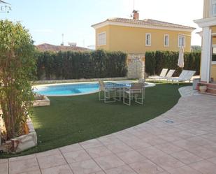 Piscina de Casa o xalet en venda en Aspe amb Aire condicionat, Jardí privat i Terrassa