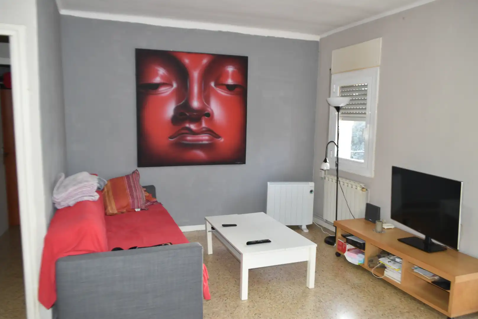 Sala de estar de Piso en venta en Sant Celoni con Calefacción y Balcón