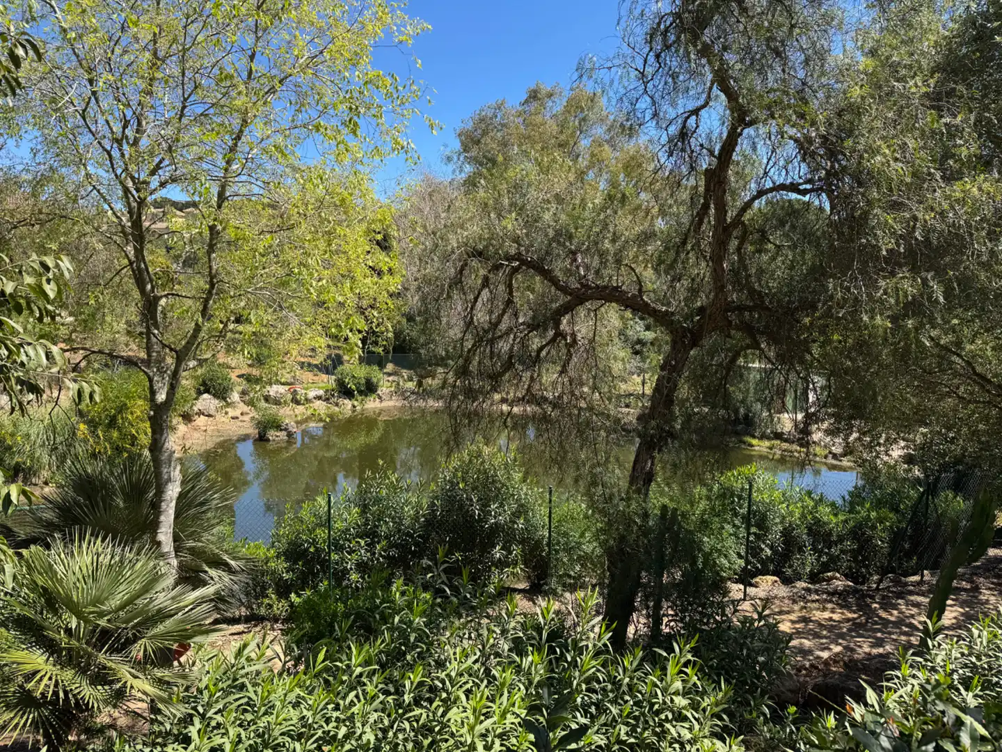 Garden of Flat for sale in Sotogrande  with Air Conditioner, Heating and Private garden