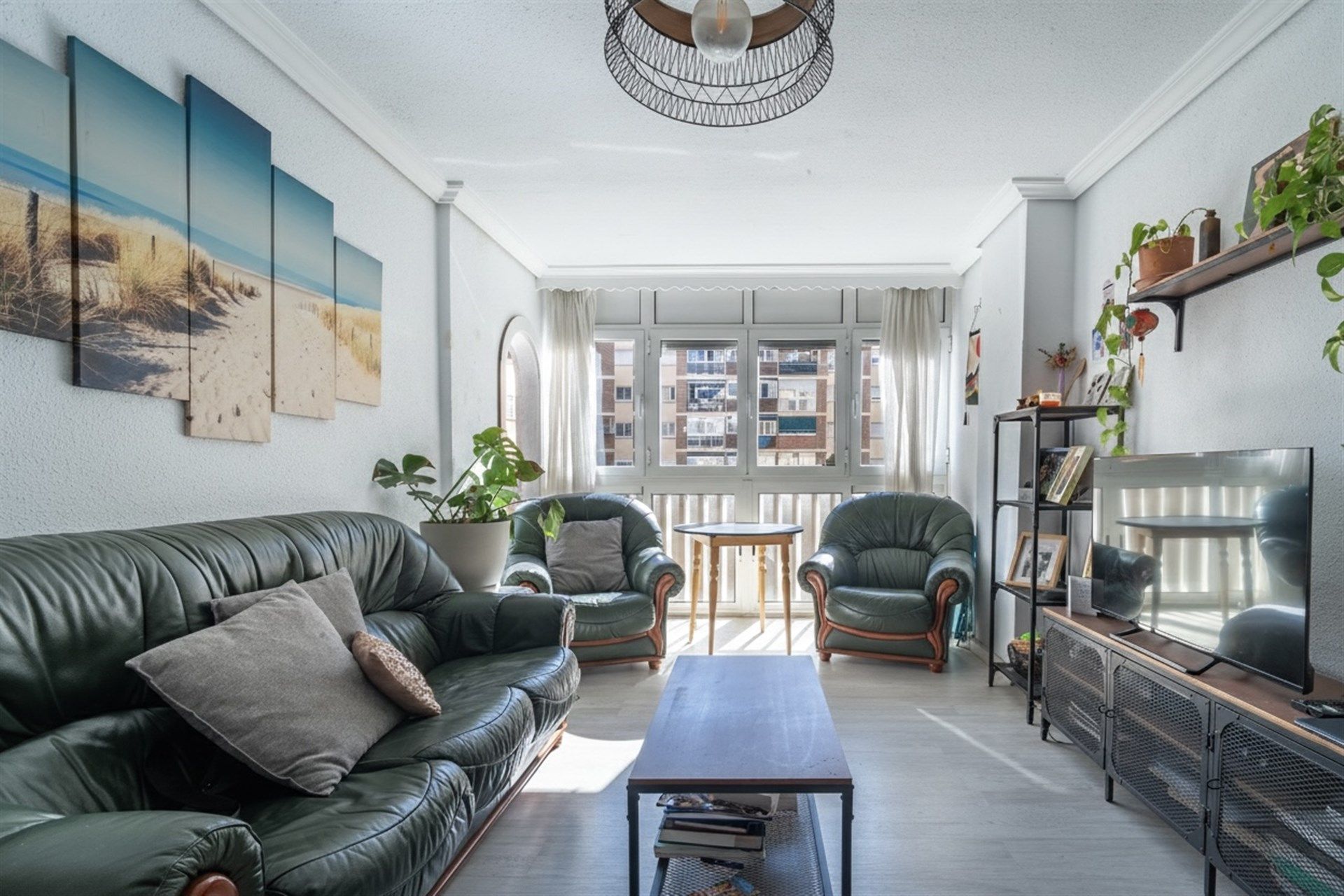 Sala de estar de Apartamento en venta en Málaga Capital