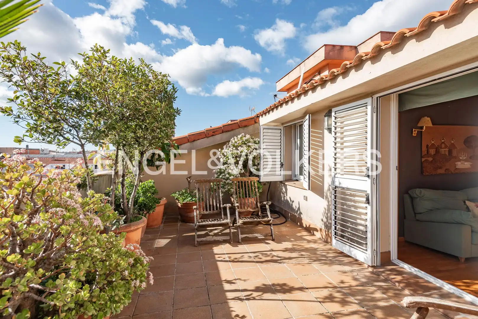 Terraza de Ático en venta en Sant Joan Despí con Aire acondicionado, Calefacción y Parquet