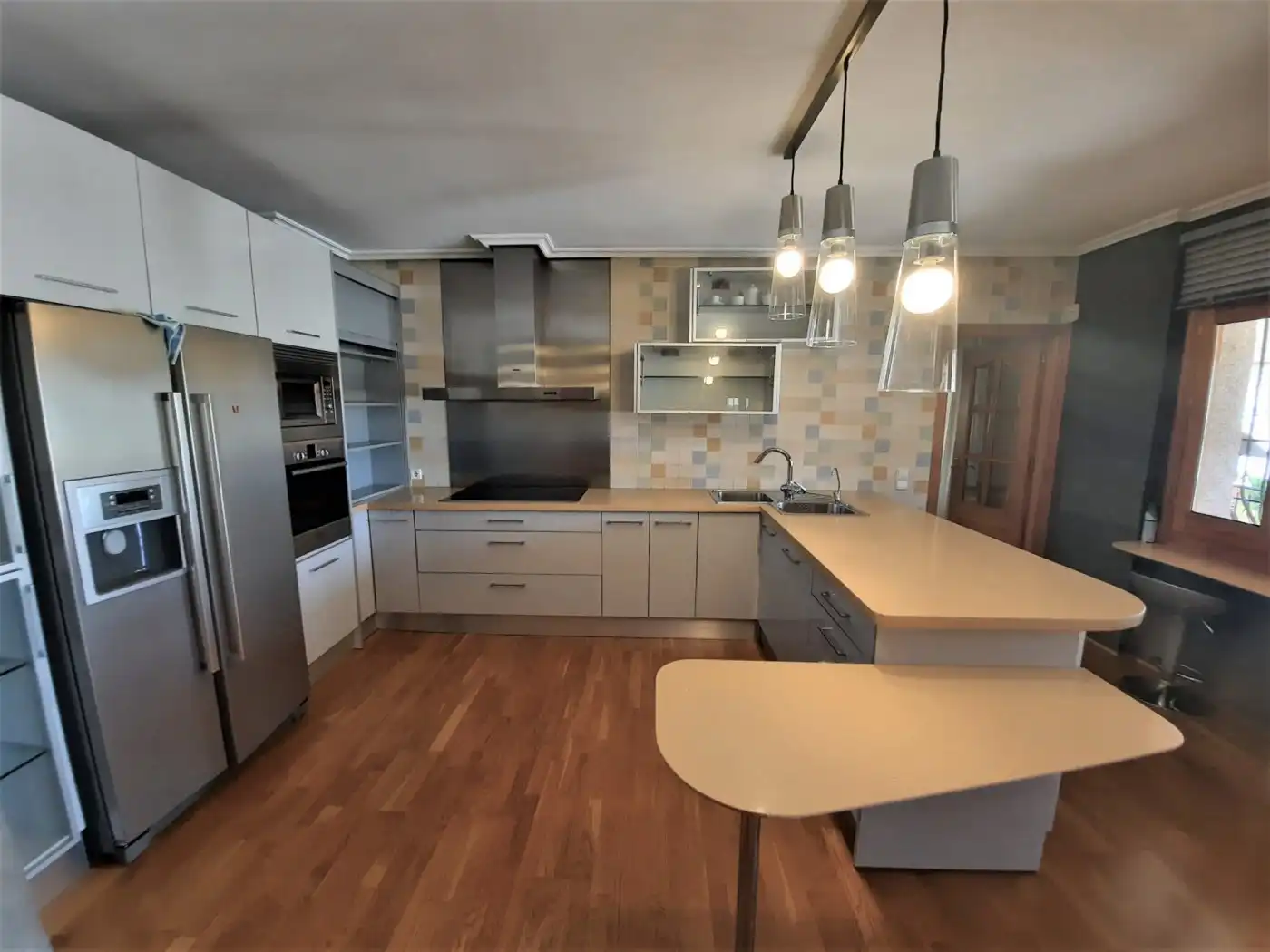 Cocina de Casa o chalet en venta en Murcia con Aire acondicionado, Jardín privado y Parquet