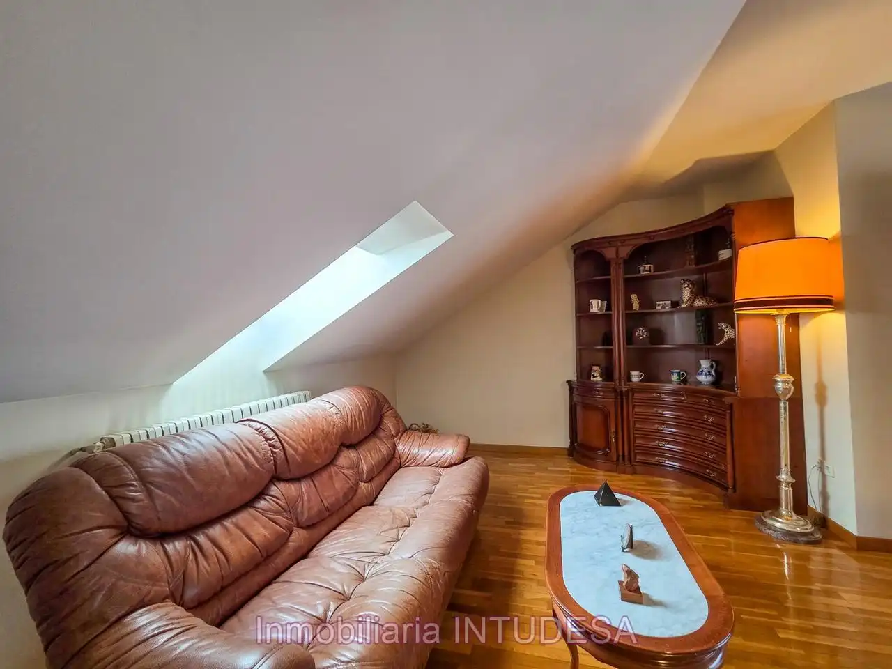 Sala de estar de Casa o chalet en venta en Fontellas con Aire acondicionado, Calefacción y Jardín privado