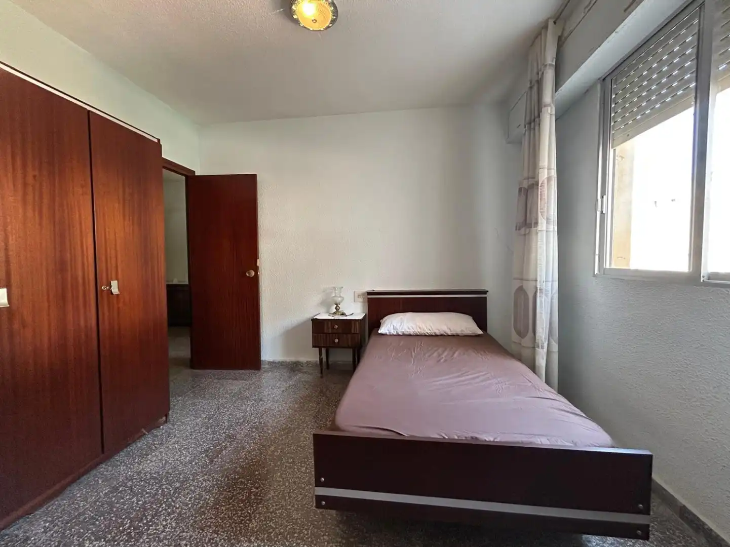 Bedroom of Flat for rent in Abarán  with Furnished, Balcony and Pets allowed