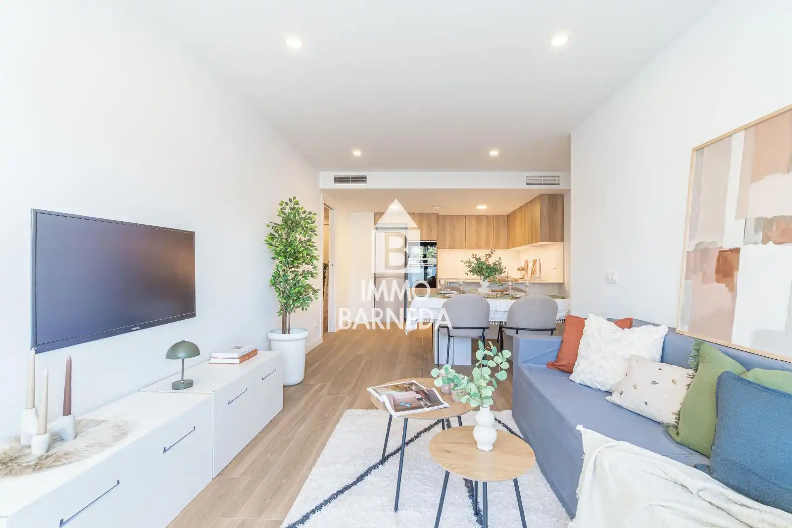 Sala de estar de Piso en venta en Roses con Aire acondicionado, Calefacción y Terraza