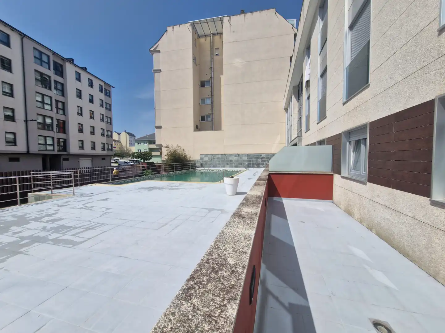 Terrasse von Wohnung zum Verkauf in Foz mit Heizung, Terrasse und Abstellraum