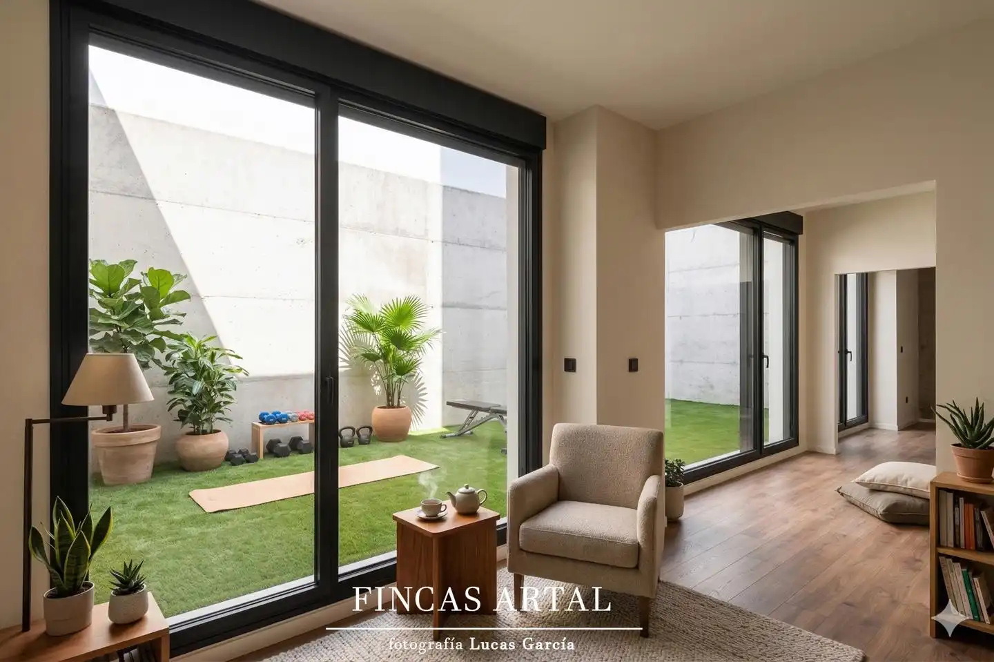 Terraza de Casa o chalet en venta en Zaragoza con Aire acondicionado, Calefacción y Jardín privado