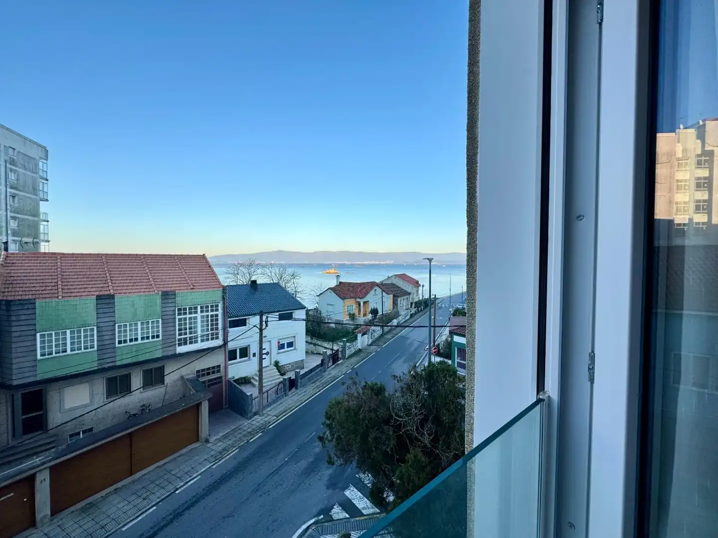 Exterior view of Flat for sale in Vilanova de Arousa  with Heating, Terrace and Furnished