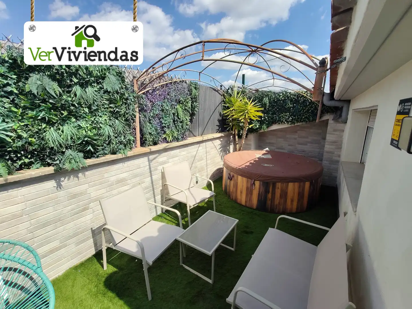 Terrace of Duplexes for sale in Terrassa  with Air Conditioner, Heating and Parquet flooring