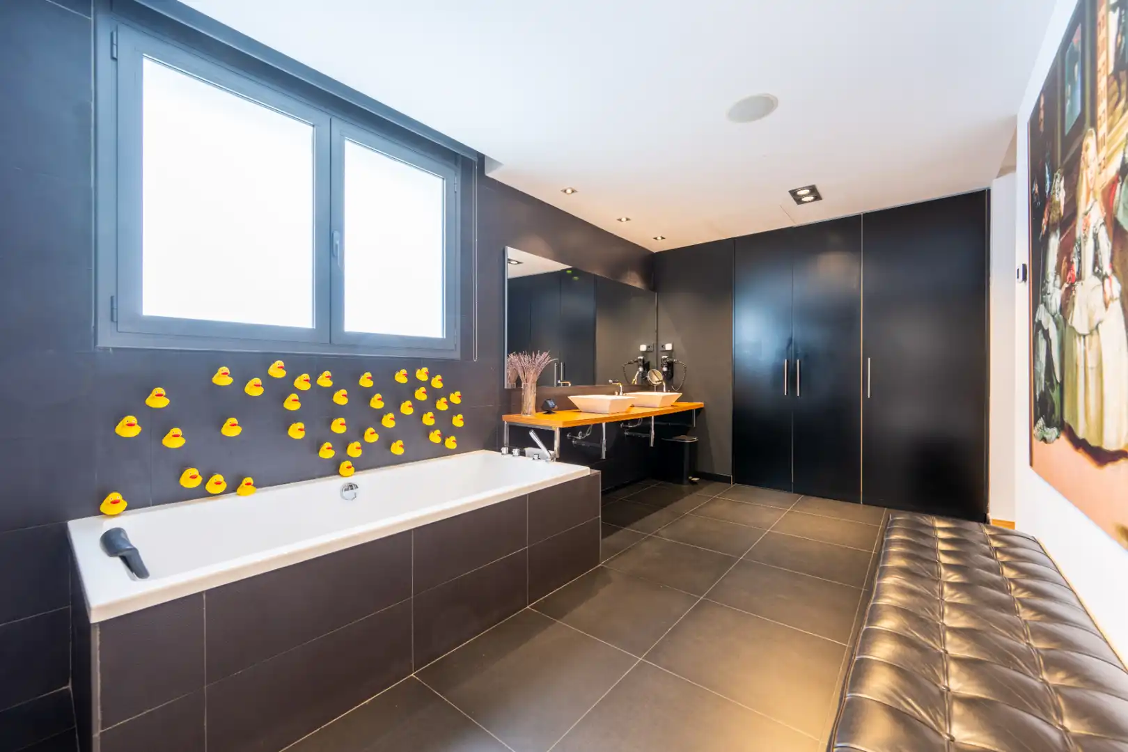 Baño de Casa o chalet en venta en Sant Cugat del Vallès con Aire acondicionado, Calefacción y Jardín privado