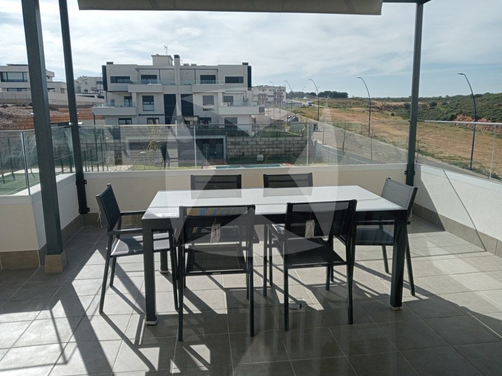 Terrace of Attic to rent in Badajoz Capital  with Air Conditioner, Terrace and Swimming Pool