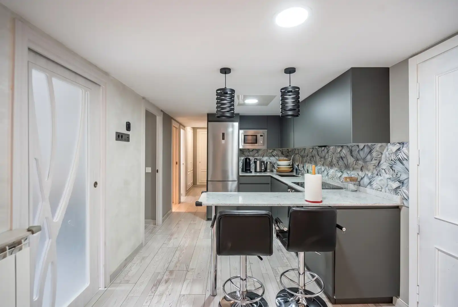 Kitchen of Flat for sale in Las Rozas de Madrid  with Air Conditioner, Heating and Private garden