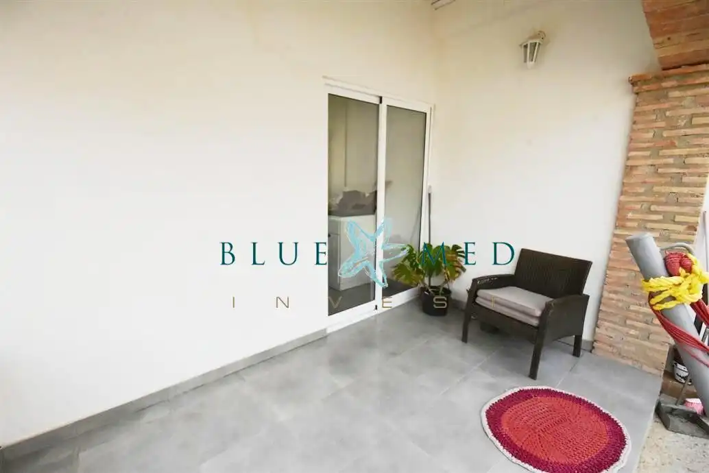 Terraza de Casa o chalet en venta en Mazarrón con Jardín privado y Piscina comunitaria
