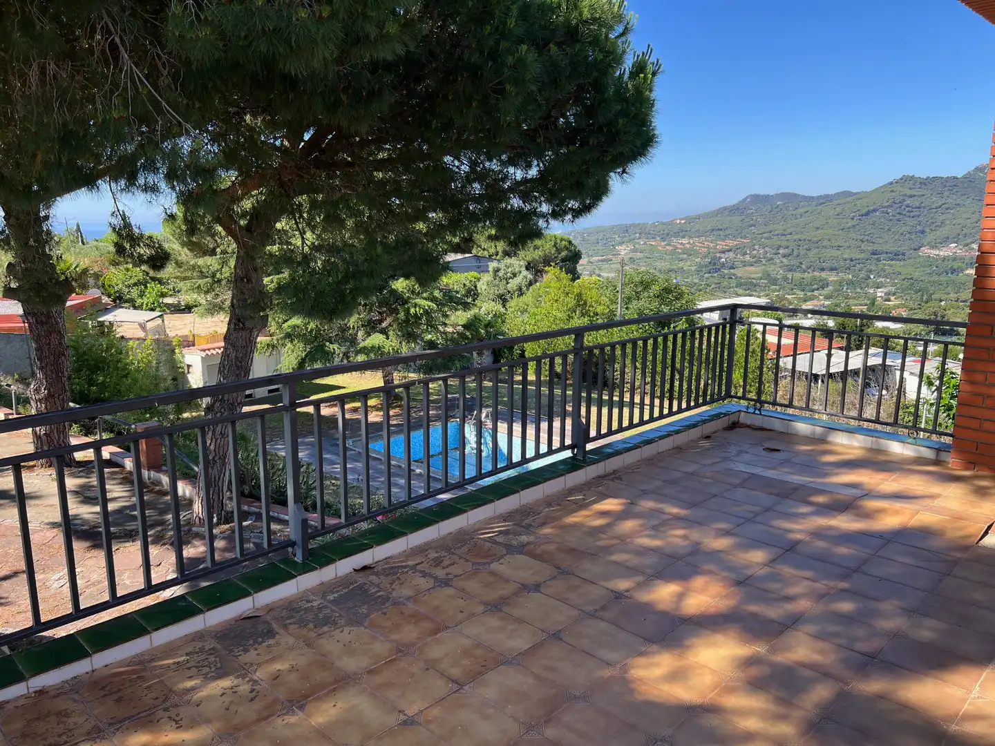 Terrassa de Casa o xalet en venda en Mataró amb Aire condicionat, Jardí privat i Terrassa