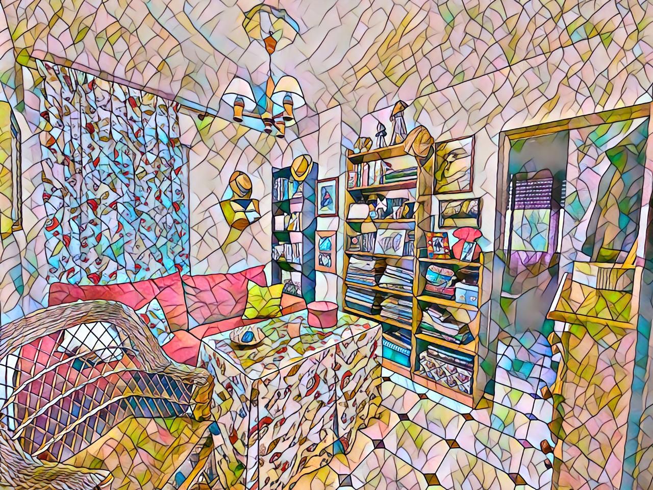 Sala d'estar de Pis en venda en  Cádiz Capital amb Aire condicionat