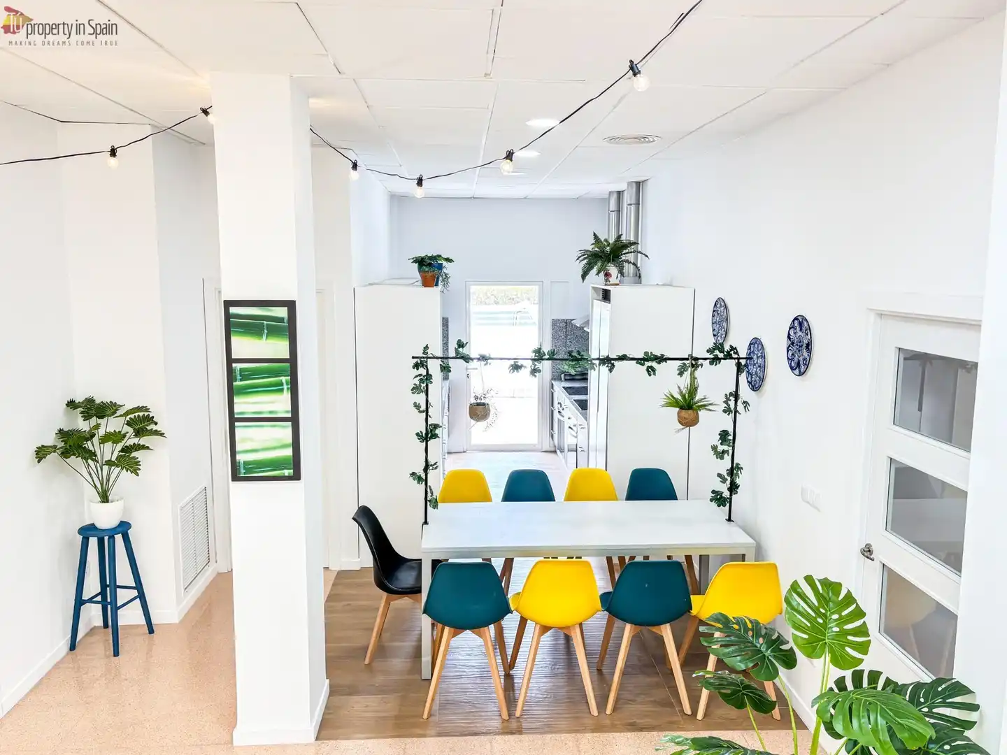 Comedor de Piso para compartir en San Vicente del Raspeig / Sant Vicent del Raspeig con Aire acondicionado, Calefacción y Jardín privado