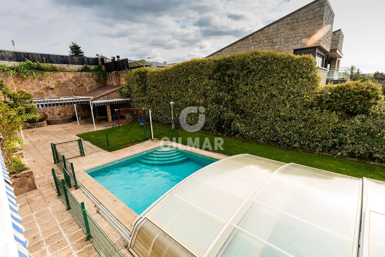 Swimming pool of Houses for sale in Colmenarejo  with Heating, Private garden and Swimming Pool