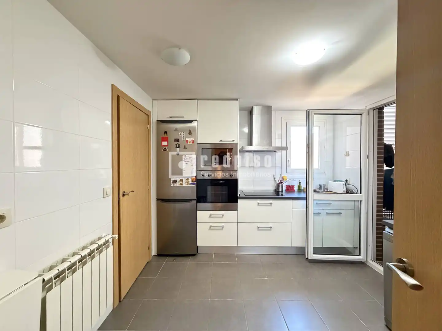 Cocina de Piso de alquiler en Las Rozas de Madrid con Jardín privado, Terraza y Trastero