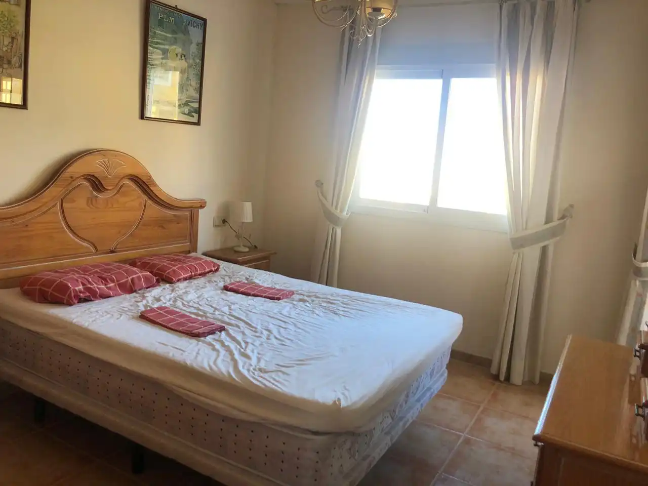 Dormitori de Casa o xalet de lloguer en Mijas amb Aire condicionat, Terrassa i Moblat
